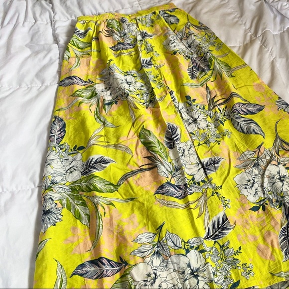 NWT Neon Green Maxi Skirt - Picture 2 of 6